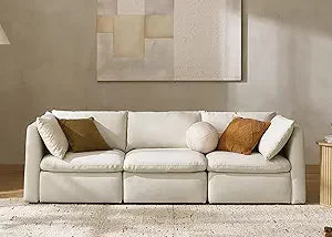 Oversized Modular Sectional Sofa with Fully Removable Covers and Storage, Convertible U & L Shaped Sectionals, Modern Cloud Couch